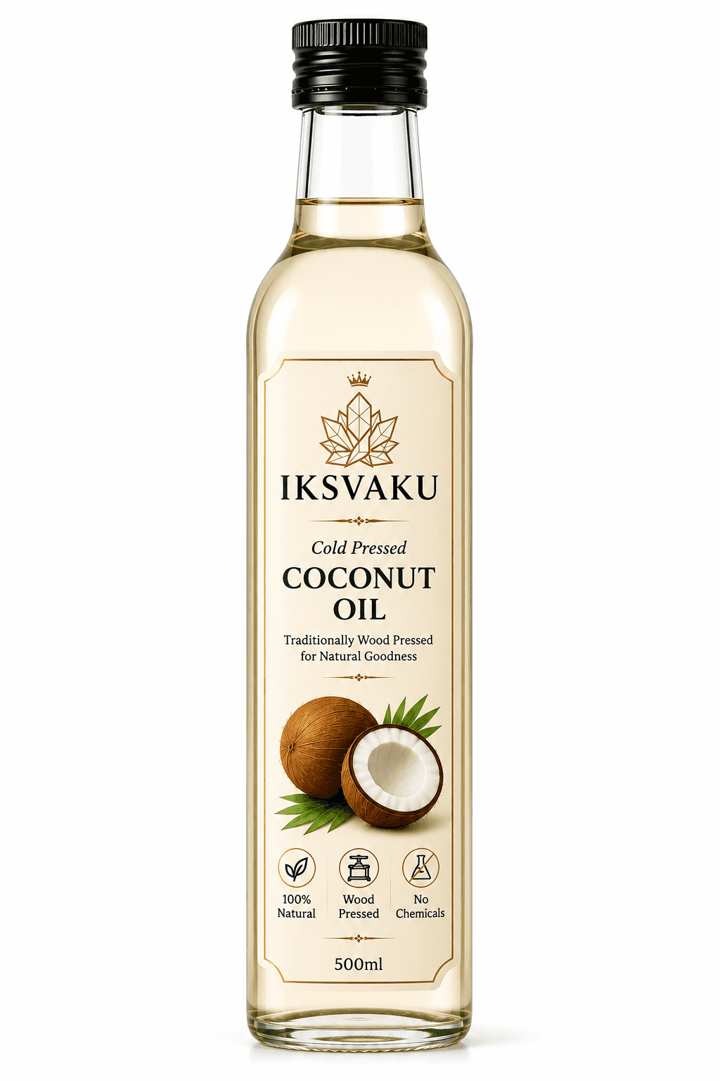 Wood Pressed Coconut Oil