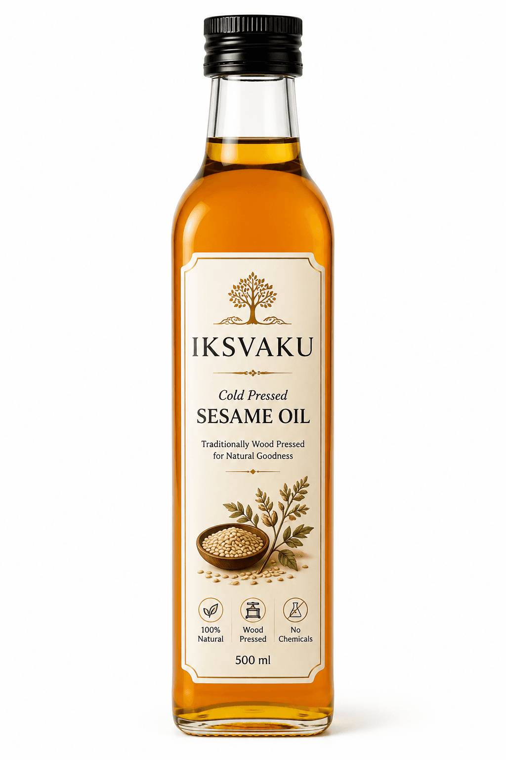 Cold Pressed Sesame Oil